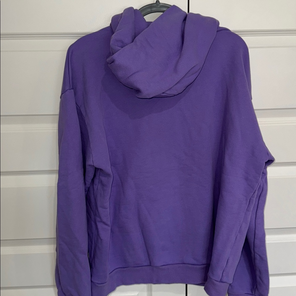 Purple Hoodie and Sweatpants with Embossed Logo - Picture 4 of 8